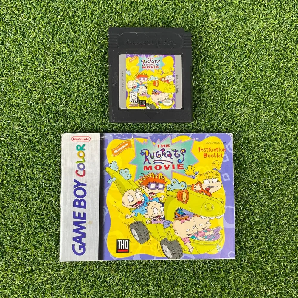 The Rugrats Movie Nintendo Game Boy Color 1999